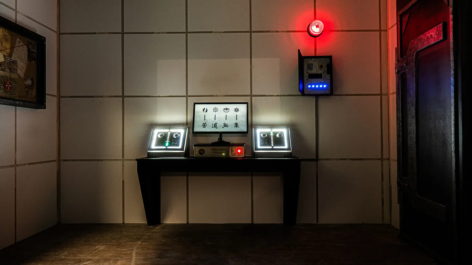 Escape room challenge at Game Over Escape Rooms