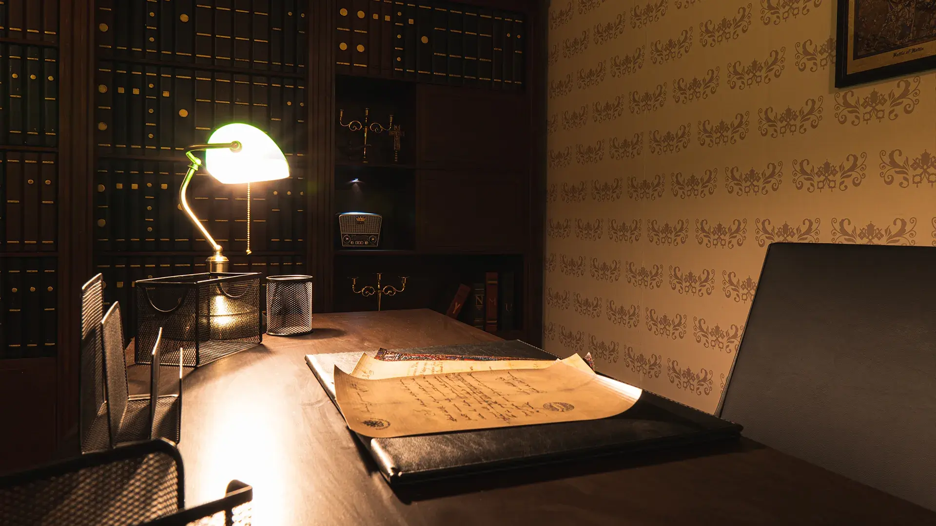 Escape room challenge at Game Over Escape Rooms